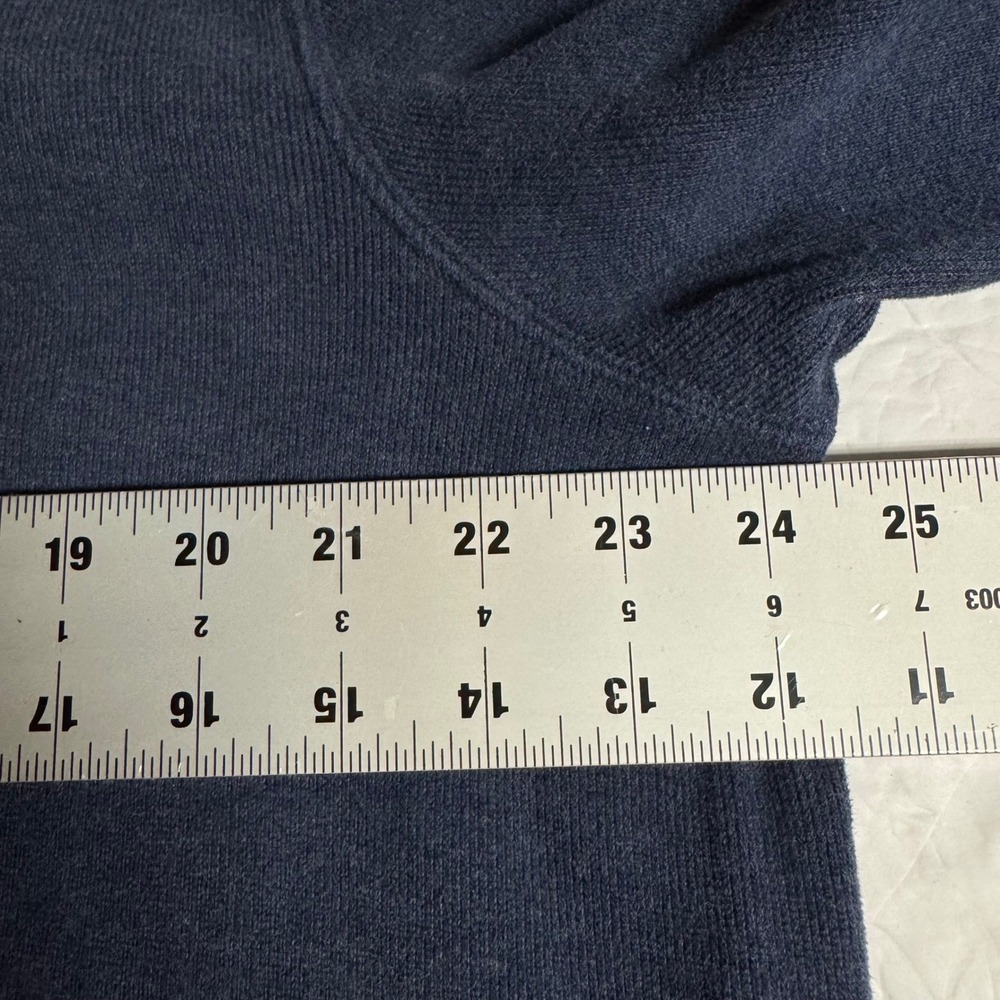 Polo Ralph Lauren Mens‎ XL Blue 1/4 Zip Pullover Long Sleeve Sweater Casual - Picture 6 of 8
